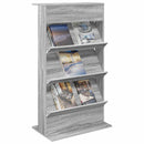 Magasin Rack Grå Sonoma 70 x 41 x 126 cm Konstrueret træ