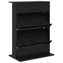Magasin Rack Sort eg 70 x 41 x 96 cm Konstrueret træ