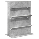 Magasin Rack Beton Grå 70 x 41 x 96 cm Konstrueret træ