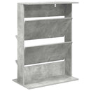 Magasin Rack Beton Grå 70 x 41 x 96 cm Konstrueret træ