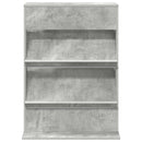 Magasin Rack Beton Grå 70 x 41 x 96 cm Konstrueret træ