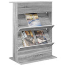 Magasin Rack Grå Sonoma 70 x 41 x 96 cm Konstrueret træ