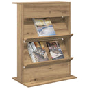 Magasin Rack Artisan Egetræ 70 x 41 x 96 cm Konstrueret træ
