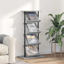 Magasin Rack Grå Sonoma 68 x 40 x 123.5 cm Konstrueret træ