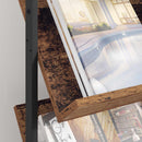 Magasin Rack Gammelt træ 68 x 40 x 123.5 cm Konstrueret træ