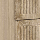 Natskab 2 pcs Sonoma-eg 43 x 34,5 x 47,5 cm Konstrueret træ