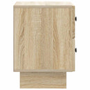 Natskab 2 pcs Sonoma-eg 43 x 34,5 x 47,5 cm Konstrueret træ