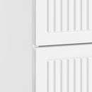 Natskab 2 pcs Hvid højglans 43 x 34,5 x 47,5 cm Konstrueret træ
