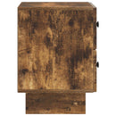 Natskab 2 pcs Røget eg 43 x 34,5 x 47,5 cm Konstrueret træ