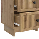 Natskab 2 pcs Artisan-eg 43 x 34,5 x 47,5 cm Konstrueret træ
