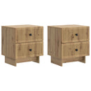 Natskab 2 pcs Artisan-eg 43 x 34,5 x 47,5 cm Konstrueret træ