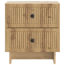 Natskab 2 pcs Artisan-eg 43 x 34,5 x 47,5 cm Konstrueret træ