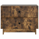 Natskab med skuffe Røget eg 62 x 34,5 x 47,5 cm Konstrueret træ