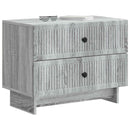 Natskab Grå sonoma-eg 62 x 34,5 x 47,5 cm Konstrueret træ