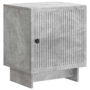 Natskab 2 pcs Betongrå 43 x 34,5 x 50 cm Konstrueret træ