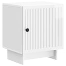 Natskab 2 pcs Hvid højglans 43 x 34,5 x 50 cm Konstrueret træ