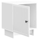 Natskab 2 pcs Hvid højglans 43 x 34,5 x 50 cm Konstrueret træ