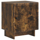 Natskab 2 pcs Røget eg 43 x 34,5 x 50 cm Konstrueret træ