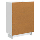 Sideboard Hvid 66 x 34,5 x 90 cm Konstrueret træ
