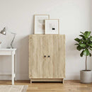 Sideboard Sonoma-eg 66 x 34,5 x 90 cm Konstrueret træ