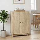 Sideboard Sonoma-eg 66 x 34,5 x 90 cm Konstrueret træ