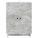 Sideboard Betongrå 66 x 34,5 x 90 cm Konstrueret træ