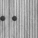Sideboard Grå sonoma-eg 66 x 34,5 x 90 cm Konstrueret træ