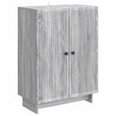 Sideboard Grå sonoma-eg 66 x 34,5 x 90 cm Konstrueret træ