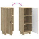 Sideboard Sonoma-eg 33 x 34,5 x 90 cm Konstrueret træ