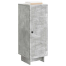 Sideboard Betongrå 33 x 34,5 x 90 cm Konstrueret træ