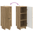 Sideboard Artisan-eg 33 x 34,5 x 90 cm Konstrueret træ