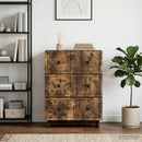 Skuffeskab Røget eg 66 x 34,5 x 90 cm Konstrueret træ