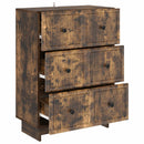 Skuffeskab Røget eg 66 x 34,5 x 90 cm Konstrueret træ