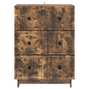 Skuffeskab Røget eg 66 x 34,5 x 90 cm Konstrueret træ