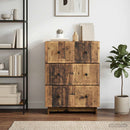 Skuffeskab Gammelt træ 66 x 34,5 x 90 cm Konstrueret træ
