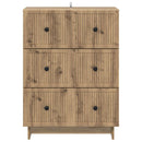Skuffeskab 66 x 34,5 x 90 cm Konstrueret træ Artisan-eg