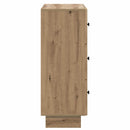 Skuffeskab 66 x 34,5 x 90 cm Konstrueret træ Artisan-eg