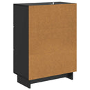 Sideboard med skuffe Sort 66 x 34,5 x 90 cm Konstrueret træ
