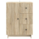 Sideboard Sonoma-eg 66 x 34,5 x 90 cm Konstrueret træ