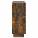 Sideboard med skuffe Røget eg 66 x 34,5 x 90 cm Konstrueret træ