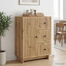Sideboard Artisan-eg 66 x 34,5 x 90 cm Konstrueret træ