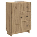 Sideboard Artisan-eg 66 x 34,5 x 90 cm Konstrueret træ