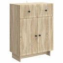 Sideboard Sonoma-eg 66 x 34,5 x 90 cm Konstrueret træ