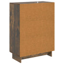 Sideboard med skuffe Røget eg 66 x 34,5 x 90 cm Konstrueret træ