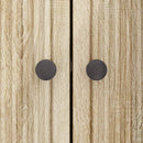 Sideboard Sonoma-eg 89 x 34,5 x 80 cm Konstrueret træ