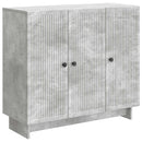 Sideboard Betongrå 89 x 34,5 x 80 cm Konstrueret træ