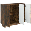 Sideboard Røget eg 89 x 34,5 x 80 cm Konstrueret træ