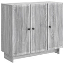 Sideboard Grå sonoma-eg 89 x 34,5 x 80 cm Konstrueret træ