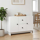 Sideboard Hvid 89 x 34,5 x 60 cm Konstrueret træ