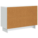 Sideboard med skuffe Hvid 89 x 34,5 x 60 cm Konstrueret træ